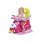 Chicco Pink  Quattro 4-in-1 Sit n Ride Car - تشيكو