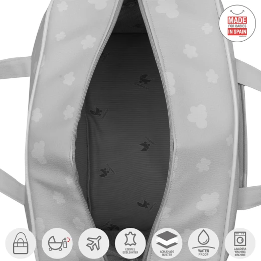 Cambrass Maternity Bag  ,Nube -Grey - كامبراس - Image 4