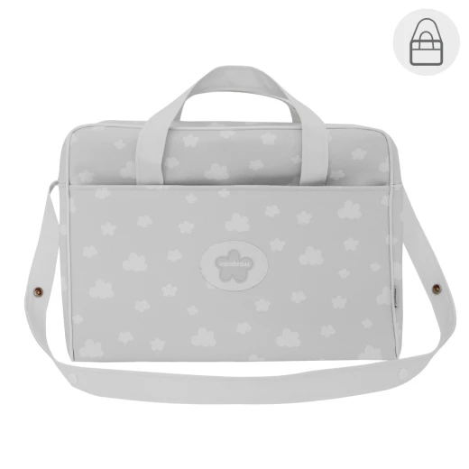 Cambrass Maternity Bag  ,Nube -Grey - كامبراس - Image 5