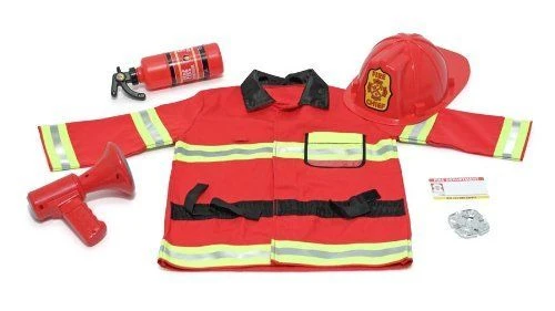 Melissa & Doug Fire Chief Role Play Costume Set, 3-6 years - Melissa &amp; Doug - Image 8