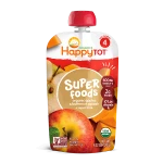 Happy Tot Organic Apples & Butternut Squash + Super Chia - هابي توت