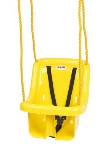 Dolu Swing with Safety Belt, Different Colors - أصفر - دولو - Image 3