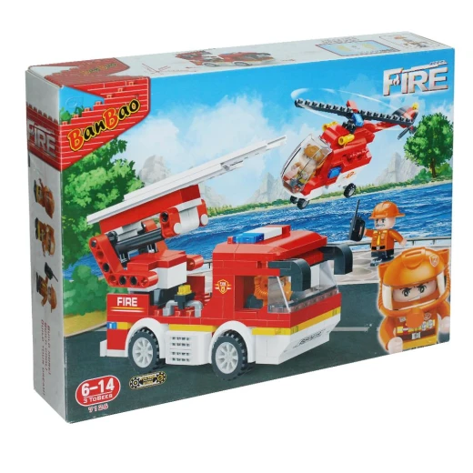 Banbao Fire Truck And Helicopter Banbao Fire Truck And Helicopter