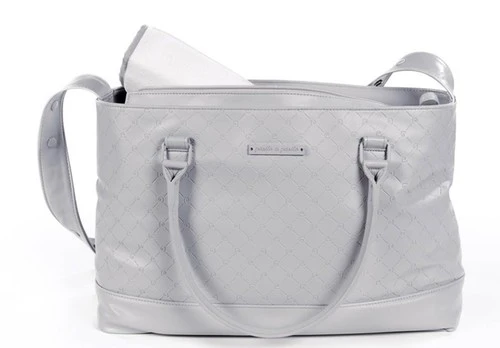 Pasito a Pasito Inés Normandie Grey Faux Leather Pushchair Bag - باسيتو اه  باسيتو - Image 2