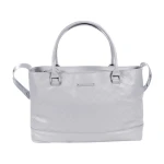 Pasito a Pasito Inés Normandie Grey Faux Leather Pushchair Bag - باسيتو اه  باسيتو