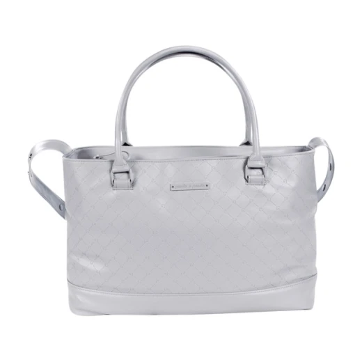 Pasito a Pasito Inés Normandie Grey Faux Leather Pushchair Bag Pasito a Pasito Inés Normandie Grey Faux Leather Pushchair Bag