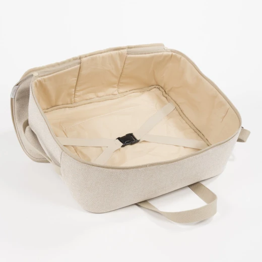 Pasito a Pasito Sweet Tweed Beige Hospital Bag for Pushchair - باسيتو اه  باسيتو - Image 3