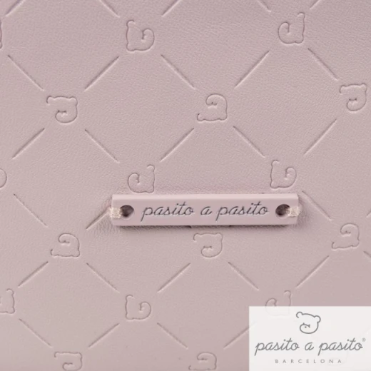 Pasito a Pasito Normandie Changing Bag, Pink - باسيتو اه  باسيتو - Image 4
