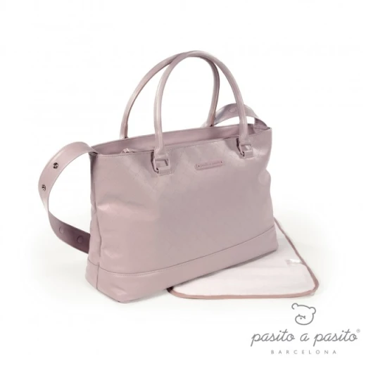 Pasito a Pasito Normandie Changing Bag, Pink - باسيتو اه  باسيتو - Image 5