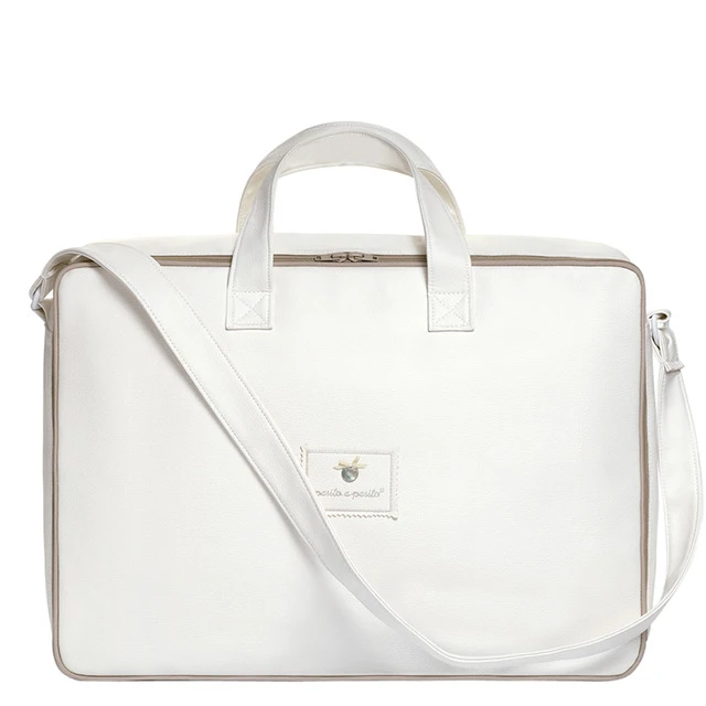 Suitcase Clinic Large Leatherette Beige - باسيتو اه  باسيتو
