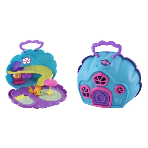 GUPPETS SHELL HOUSE PLAYSET & ACCESSORIES GUPPETS SHELL HOUSE PLAYSET & ACCESSORIES