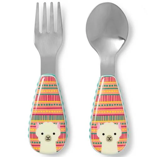 Skip Hop Zoo Tensils Utensil Set Llama Skip Hop Zoo Tensils Utensil Set Llama