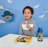 Skip Hop Zoo Melamine Plate & Bowl Set, Bat - Skip Hop - Image 2