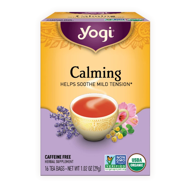 Yogi Tea Organic Calming Caffeine Free Tea 29g - يوجي