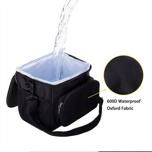 Kargou Cooler Lunch Bag Box - Black - كانغرو - Image 4