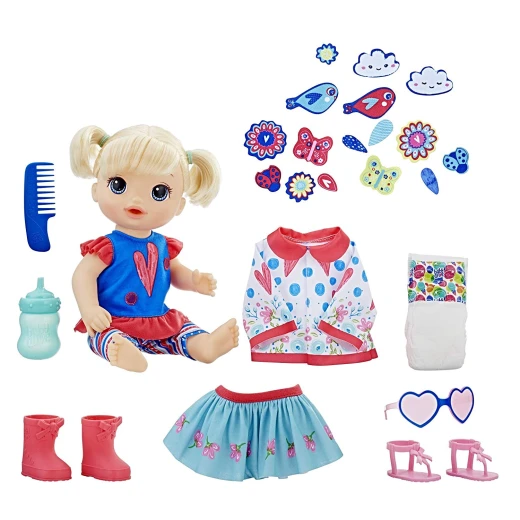 Baby Alive So Many Styles Baby (Blonde Straight Hair) - بيبي ألايف - Image 4