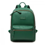 Colorland Fashion Travel Bag Organizer Backpack Diaper Bag Mummy Bag PU Leather - Green - كولورلاند