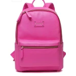 Colorland Fashion Travel Bag Organizer Backpack Diaper Bag Mummy Bag PU Leather - Pink - كولورلاند