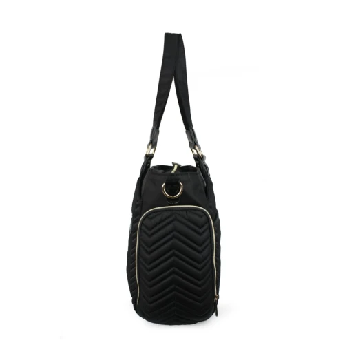 ColorLand Black Classic Baby Diaper Tote Maternity Bag - كولورلاند - Image 2