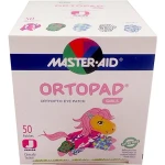 Master Aid Ortopad Girls Eye Patches - Junior Size (50 Per Box) - ماستر ايد