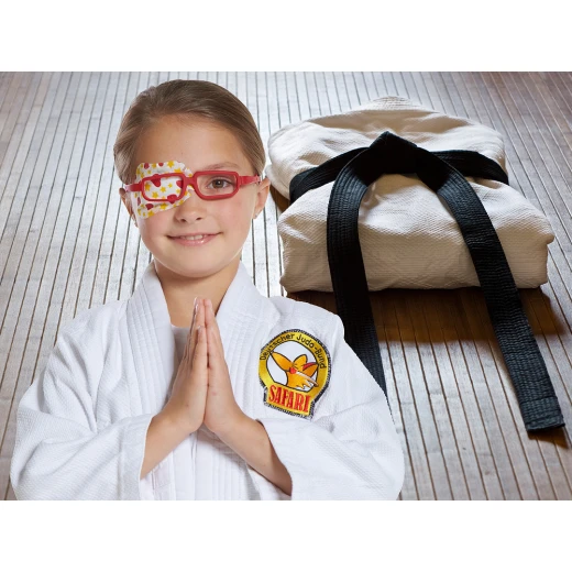 Master Aid Ortopad Girls Eye Patches - Junior Size (50 Per Box) - ماستر ايد - Image 3