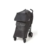 Chicco Childrens Baby Quilted Stroller Weather Shield Rain Cover - Grey - تشيكو