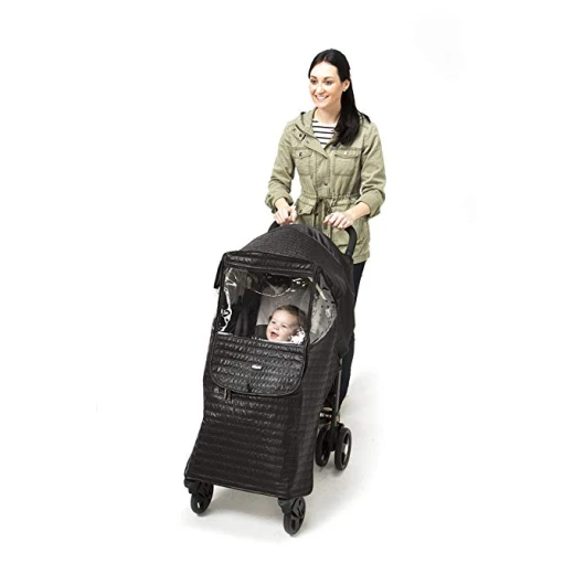 Chicco Childrens Baby Quilted Stroller Weather Shield Rain Cover - Grey - تشيكو - Image 3