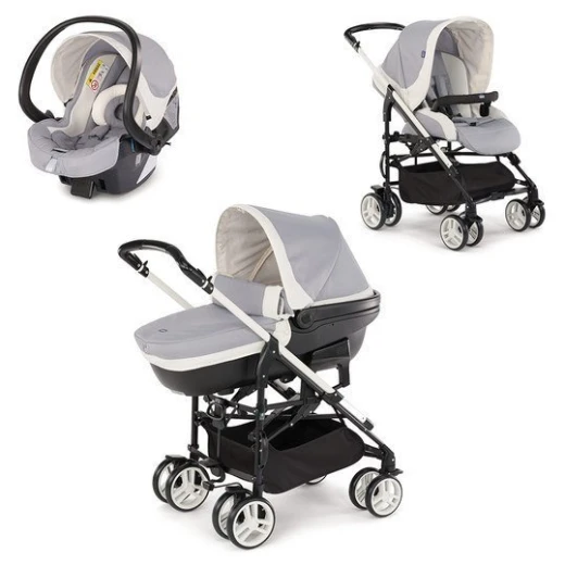 Chicco Trio My City with Kit Car - Grey - تشيكو - Image 2