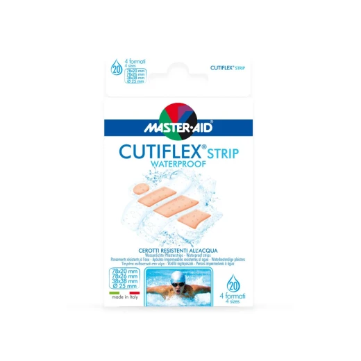 Master-Aid Cutiflex Waterproof 4 Sizes Master-Aid Cutiflex Waterproof 4 Sizes