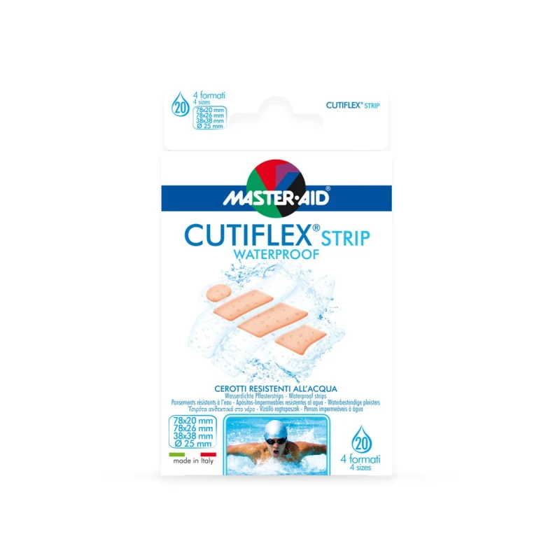 Master-Aid Cutiflex Waterproof 4 Sizes - ماستر ايد