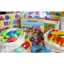 Gift Box for (3-4 years) - Toys and Books - The Coloured Box Value Packs