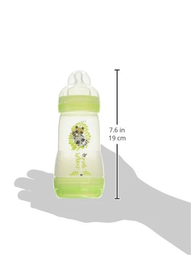 MAM Easy Start Self Sterilising Anti-Colic Bottle, Medium Flow (Designs May Vary) - 260 ml - أزرق - ام اند ام - Image 7
