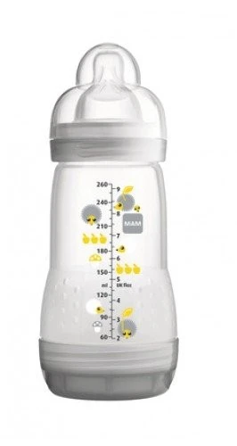 MAM Easy Start Self Sterilising Anti-Colic Bottle, Medium Flow (Designs May Vary) - 260 ml - أزرق - ام اند ام - Image 16
