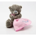Me to You Blanket Teddy Bear, Pink - مي تو يو