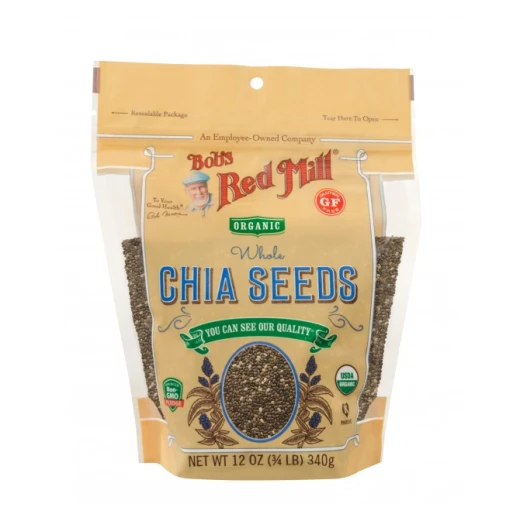Bob's Red Mill Organic Gluten Free Whole Chia Seeds 340g