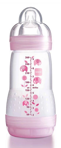 MAM Easy Start Self Sterilising Anti-Colic Bottle, Medium Flow (Designs May Vary) - 260 ml - أزرق - ام اند ام - Image 17