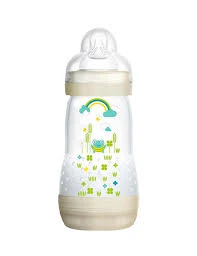 MAM Easy Start Self Sterilising Anti-Colic Bottle, Medium Flow (Designs May Vary) - 260 ml - أزرق - ام اند ام - Image 3