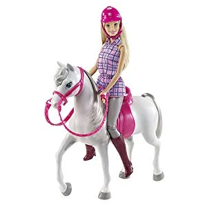 Barbie Doll & Horse with Removable Accessories - باربي - Image 6