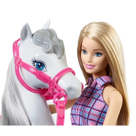 Barbie Doll & Horse with Removable Accessories - باربي - Image 4