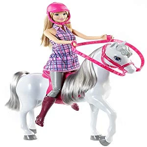 Barbie Doll & Horse with Removable Accessories - باربي - Image 7