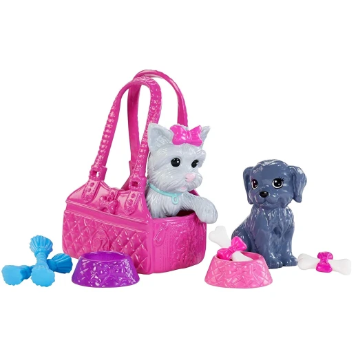 Barbie Doll with Puppy Accessory - باربي - Image 4