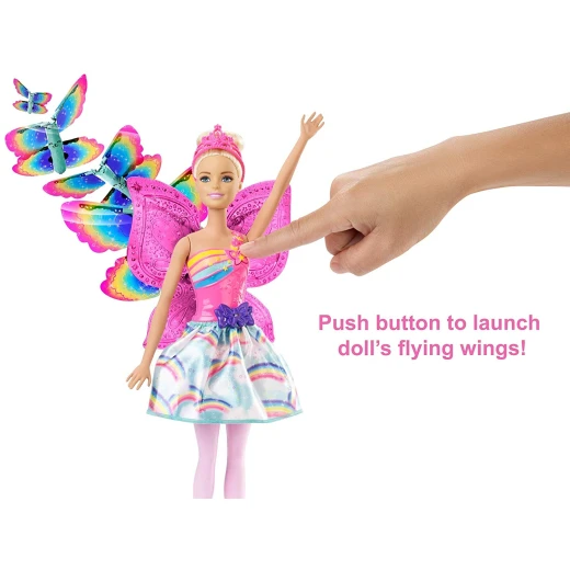 Barbie™ Dreamtopia Flying Wings Fairy Doll - باربي - Image 8