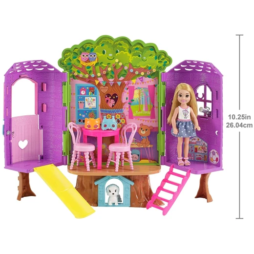 Barbie Chelsea Treehouse  Portable Playset - باربي - Image 4