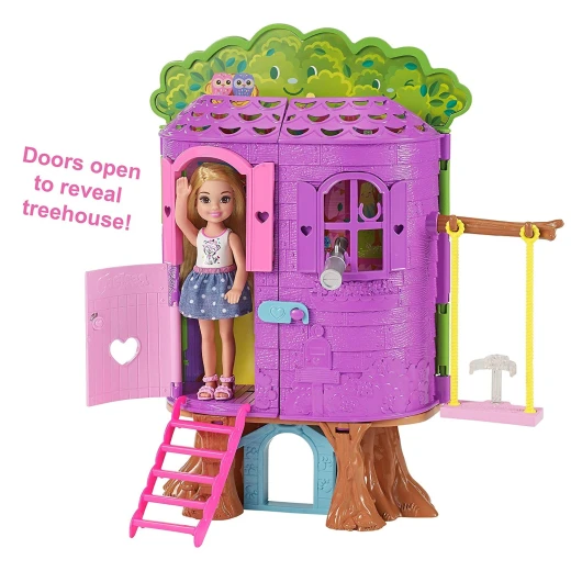 Barbie Chelsea Treehouse  Portable Playset - باربي - Image 2