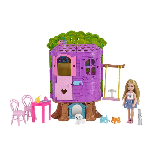 Barbie Chelsea Treehouse  Portable Playset - باربي - Image 5
