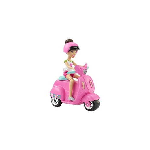 Barbie - On the Go Doll+Vehicle - باربي - Image 2