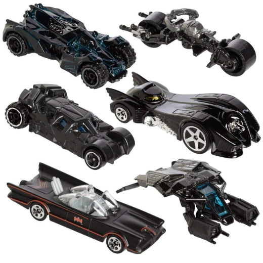 Hot Wheels - Batman Complete 1 pack - Bat- mobiles, Bat-Pod - Assortment - هوت ويلز - Image 2