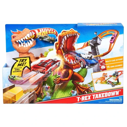 Hot Wheels - T-REX Takedown Playset