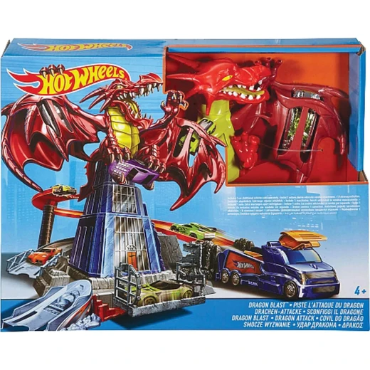 Hot Wheels - Dragon Blast Playset - هوت ويلز - Image 7