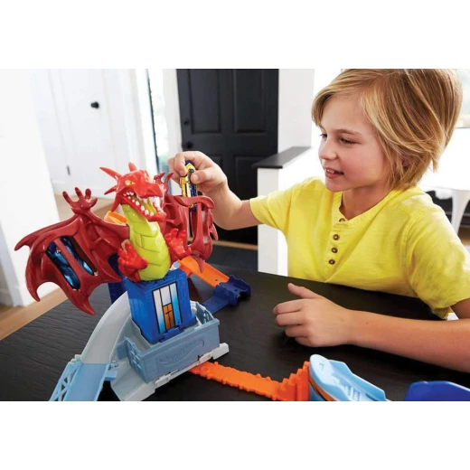 Hot Wheels - Dragon Blast Playset - هوت ويلز - Image 8